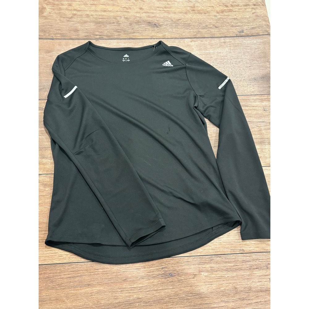 Adidas Climalite Formotion Womens Long Sleeve Running Tee Black AA5106 Large
